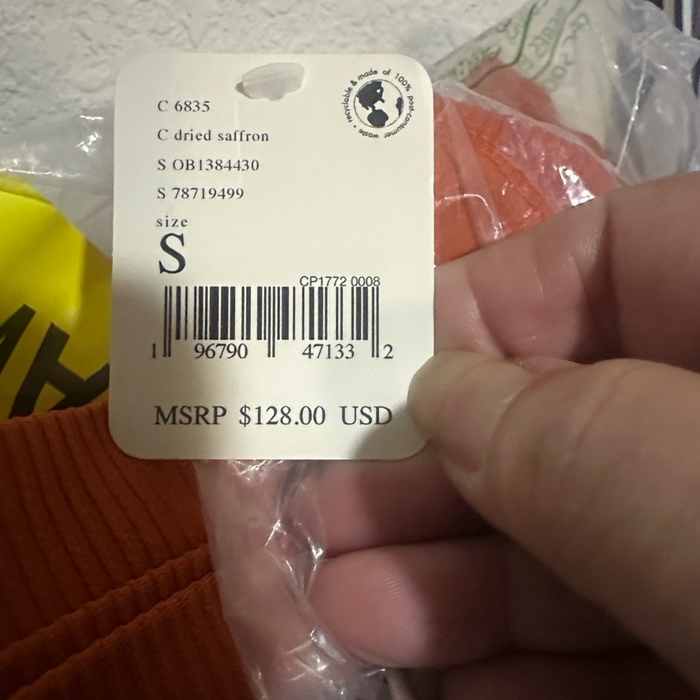 NWT Free People Movement Take A Hike Harem Pant in Dried Saffron Size S - Picture 3 of 6